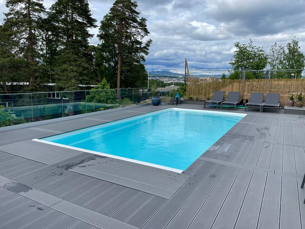 Glasfiberpool Marina (Djupdel)