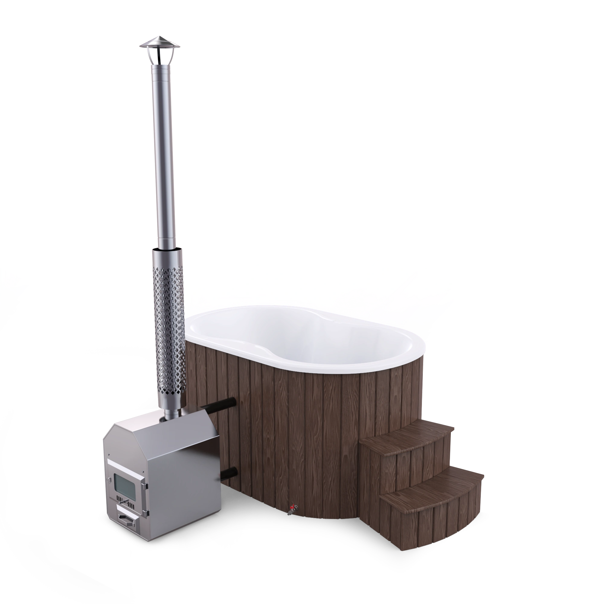 Norrlandstunnan Ofuro Fiberglas - Värme/Reningsverk