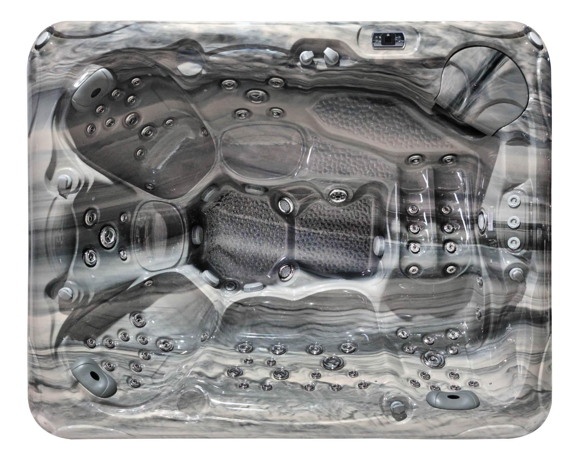 Spabad | Emerald | 7 personer (280x228x96cm)