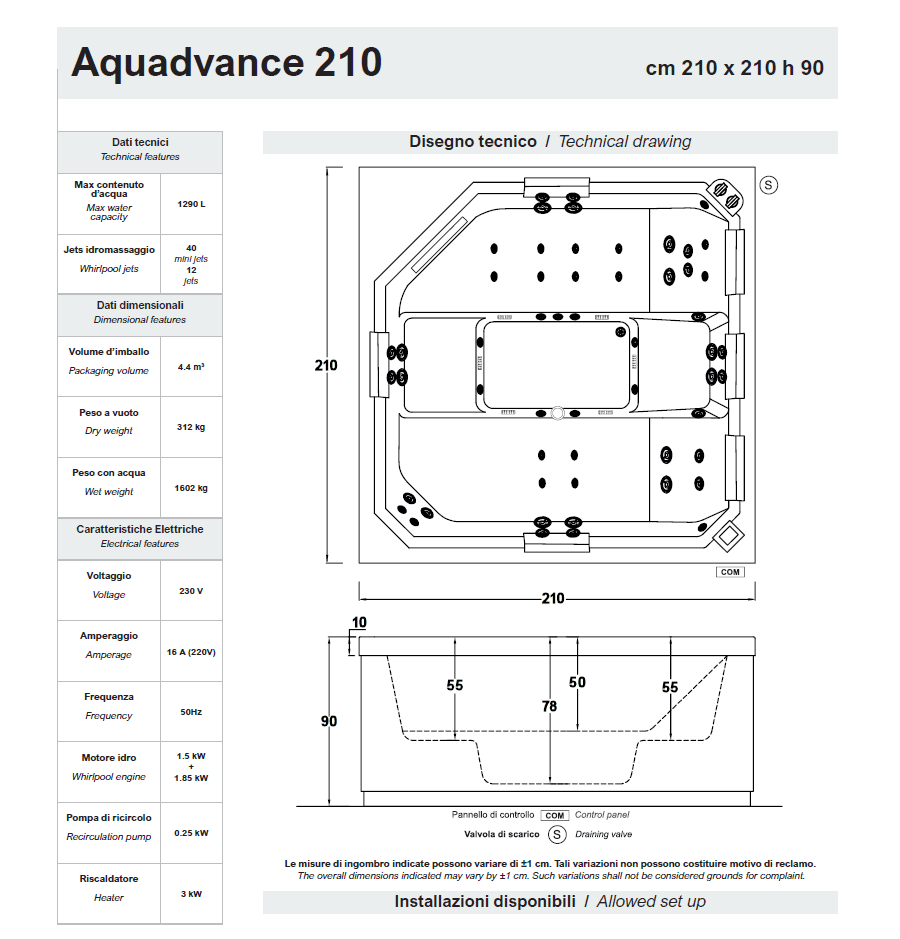 Aquadvance 210