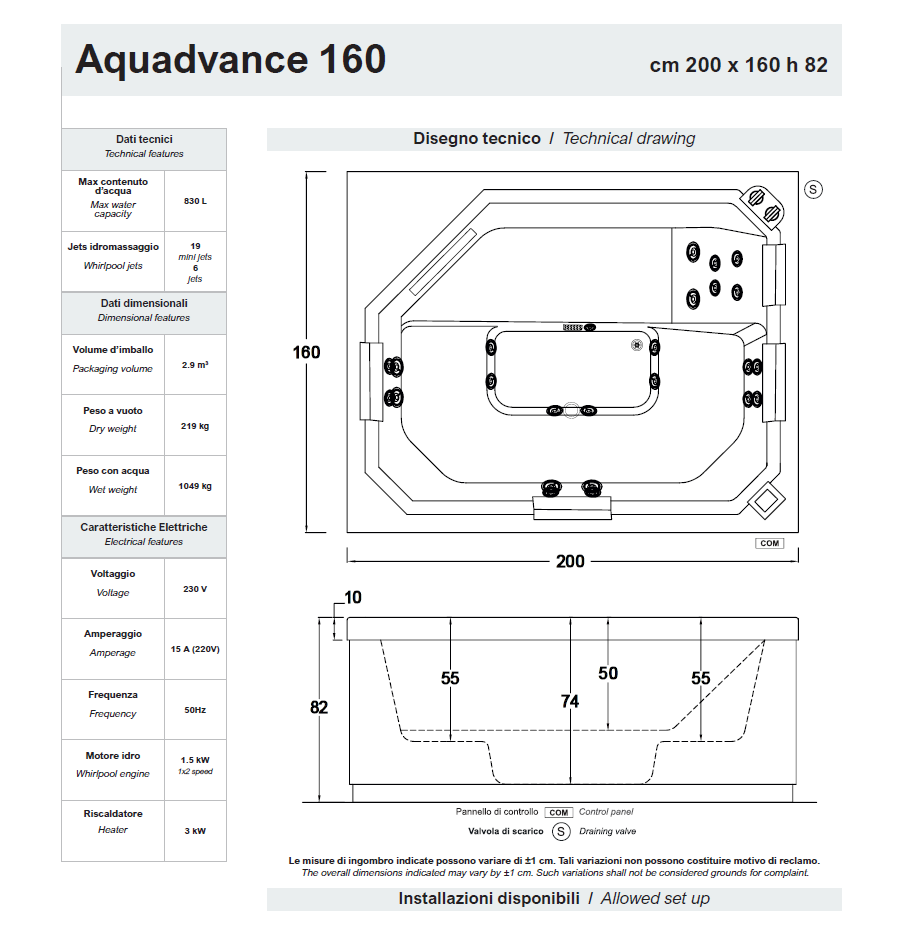 Aquadvance 160