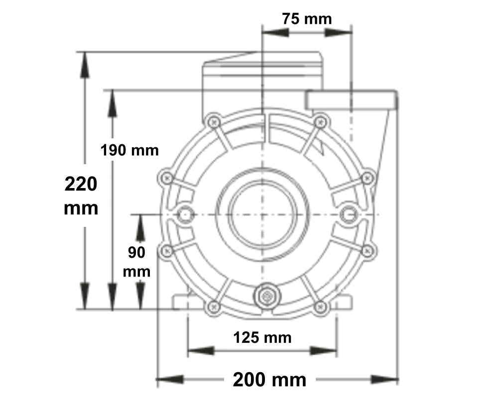 LX LP300 3HP 1-Speed