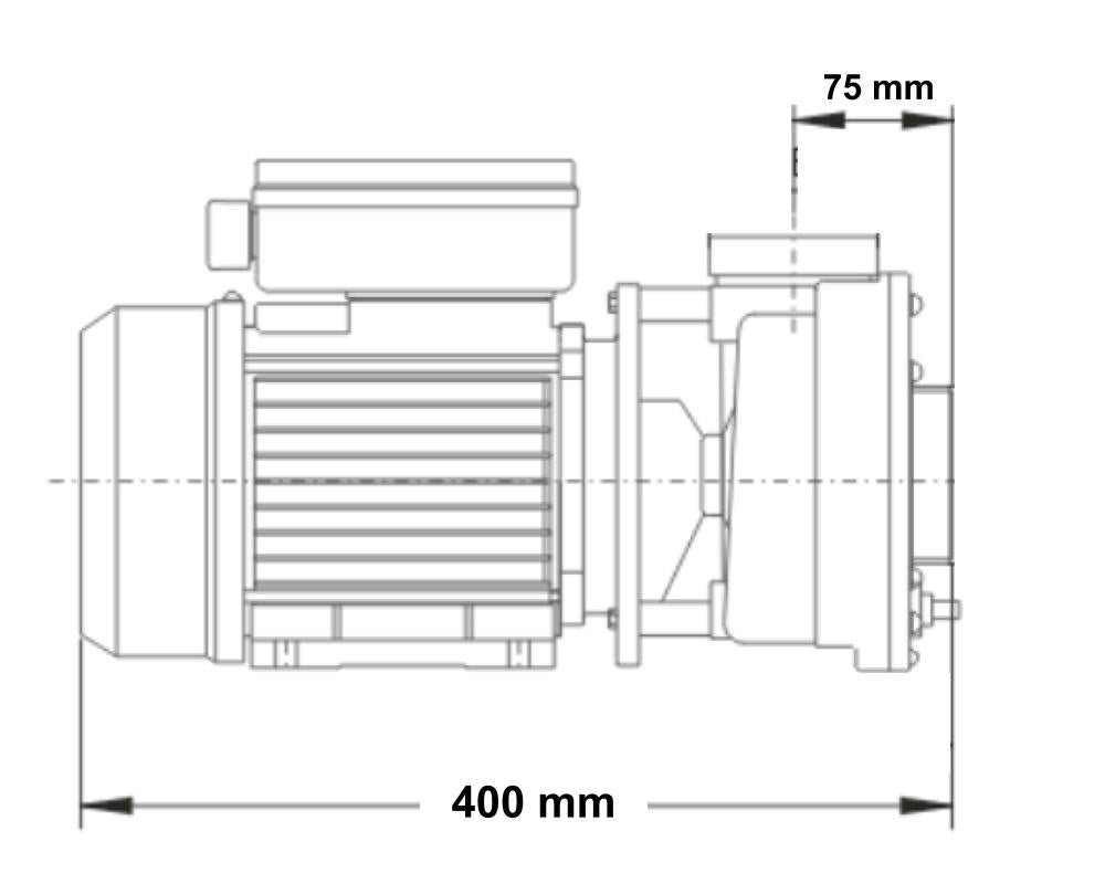 LX LP300 3HP 1-Speed